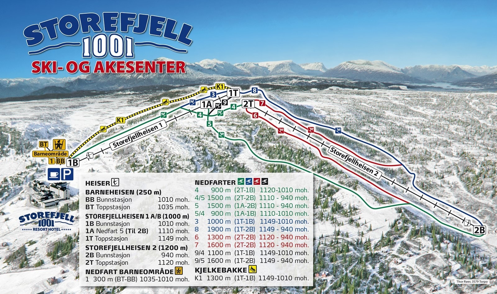 Storefjell Skisenter. Galleribilde