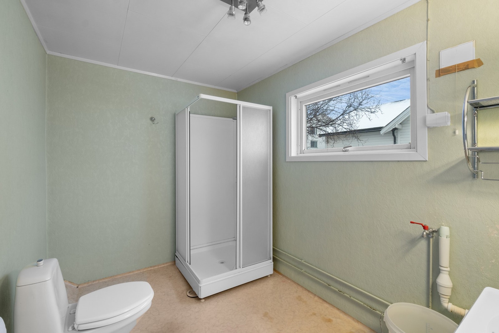 Her er det også opplegg for vaskemaskin. Galleribilde