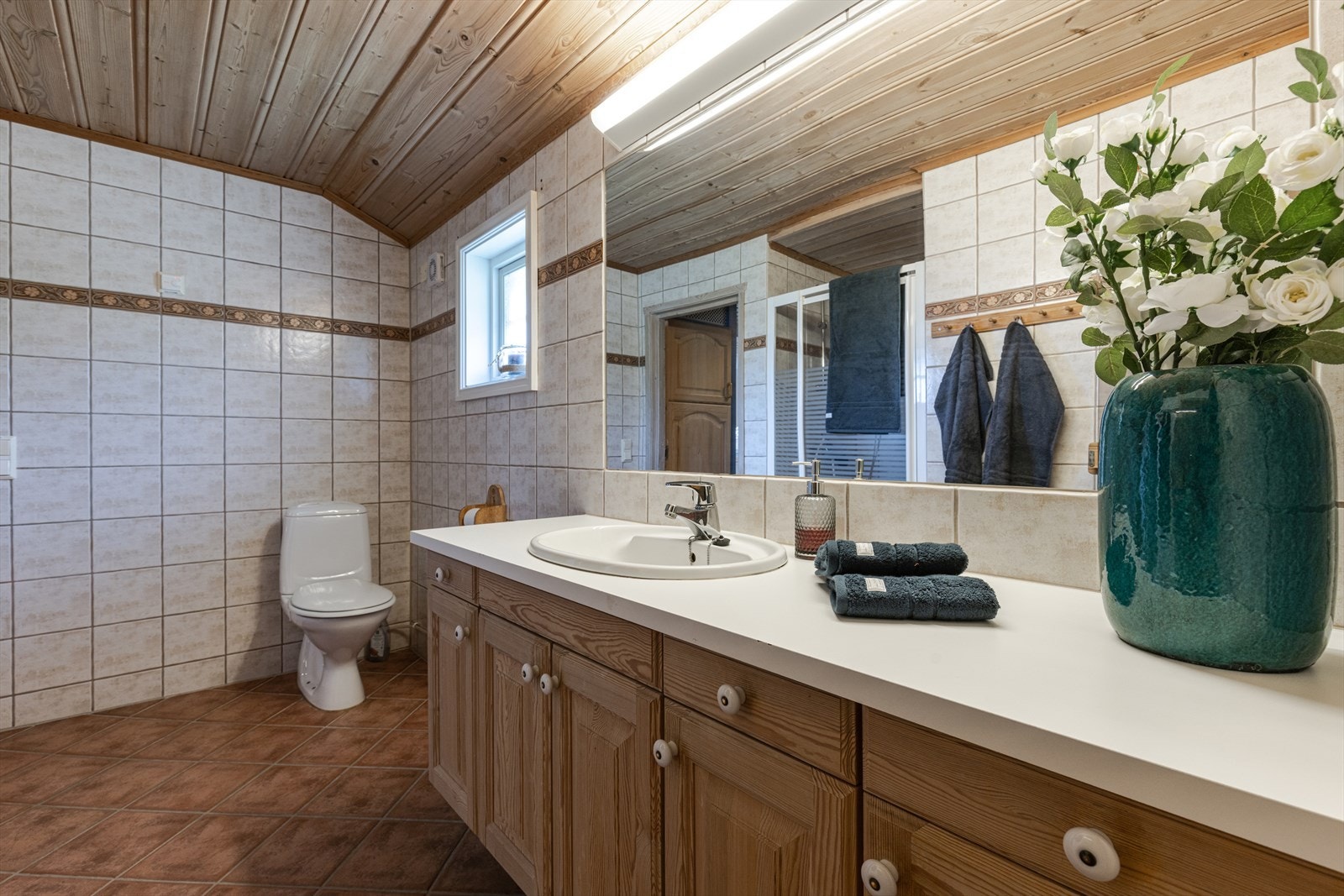 Baderom med badstue. Galleribilde