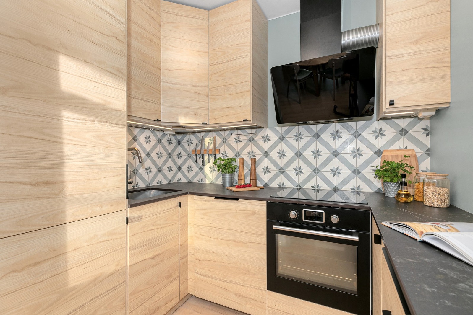 Benkeplate i kvarts. Galleribilde