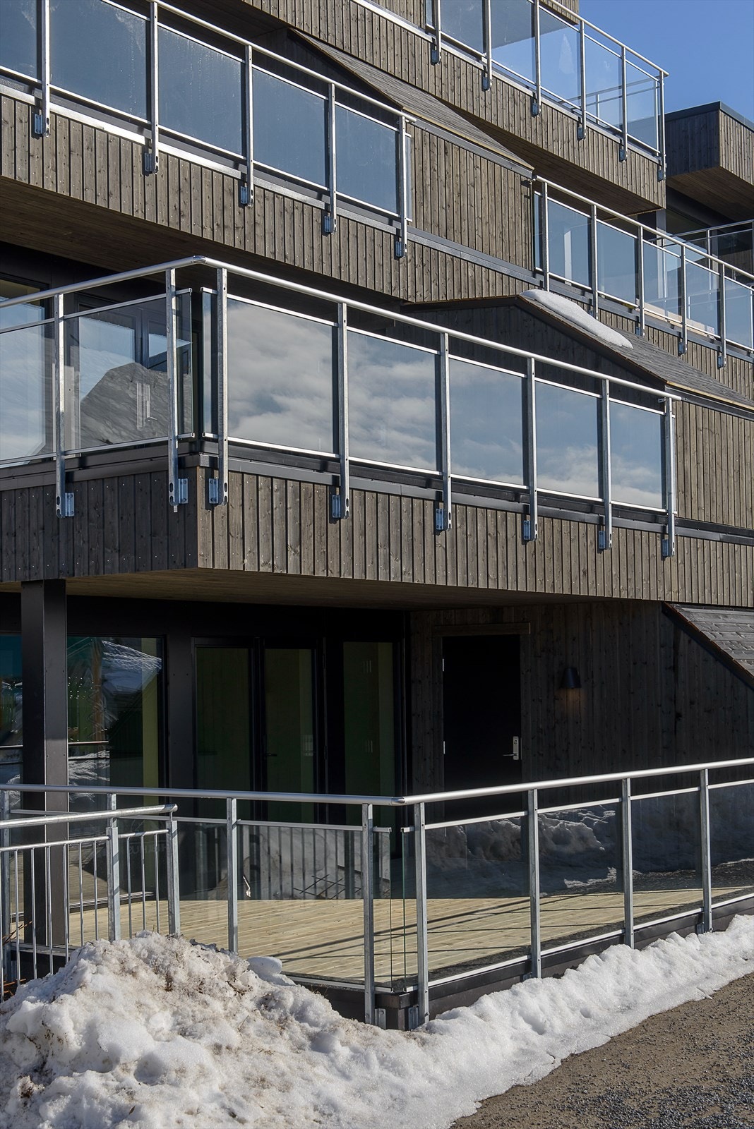 På terrassen har man utsikt mot søt og mot nordvest. Galleribilde