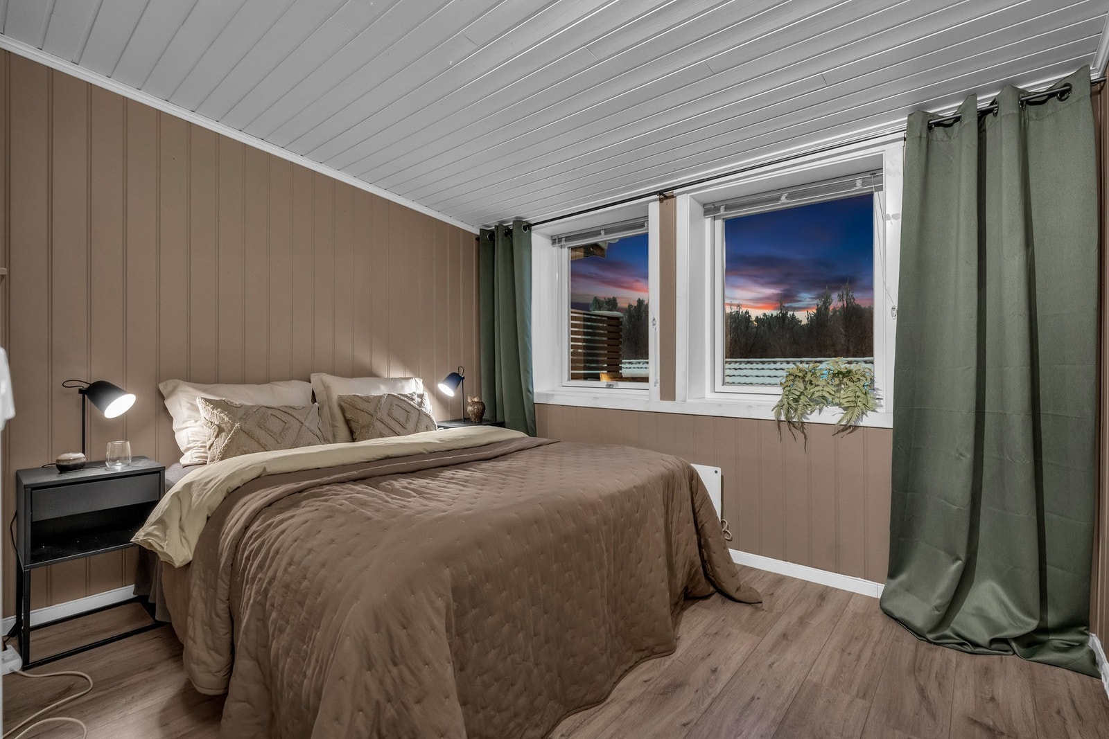 Hovedsoverommet ligger i 1. etasje. Galleribilde