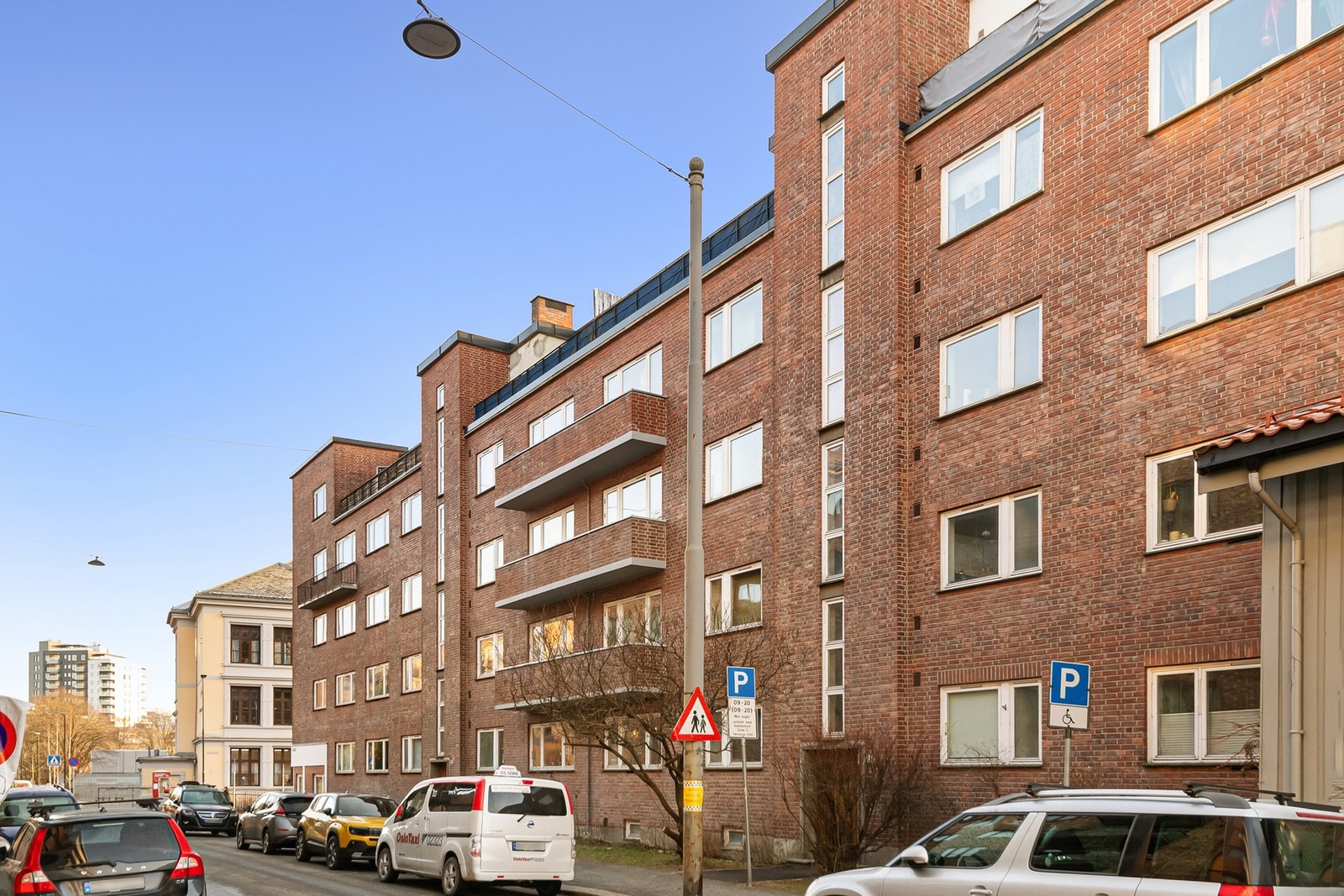 Rolig, men urbant boligområde på Kampen. Galleribilde