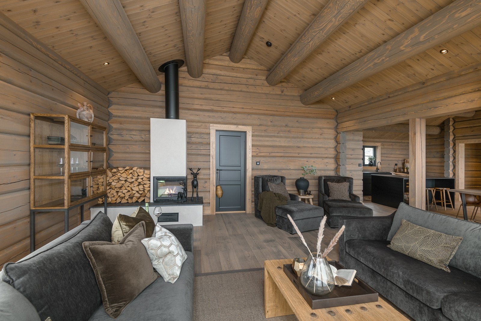 Den gode utformingen gir deg mulighet til å innrede oppholdsrommet etter eget ønske. Galleribilde