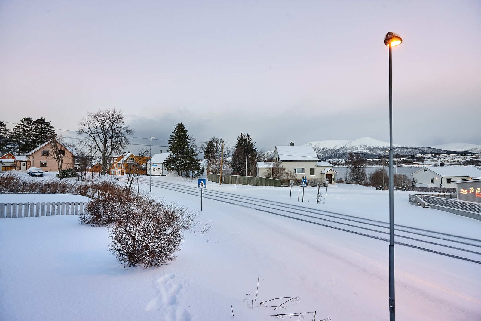 Fin utsikt. Galleribilde