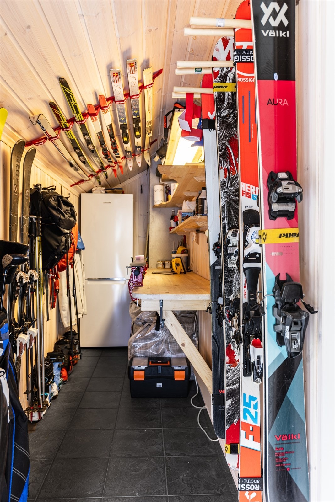 Praktisk sportsbod. Galleribilde