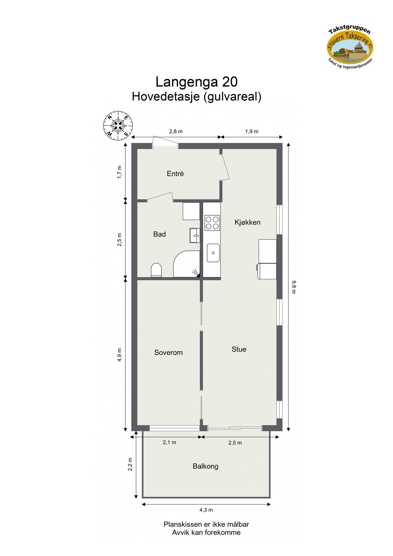 Plantegning Galleribilde