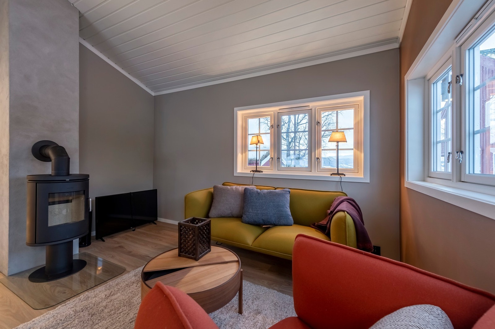 Moderne og innbydende standard. Galleribilde