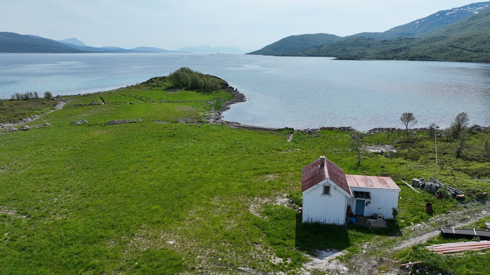 Utsyn i retning Lofoten Galleribilde