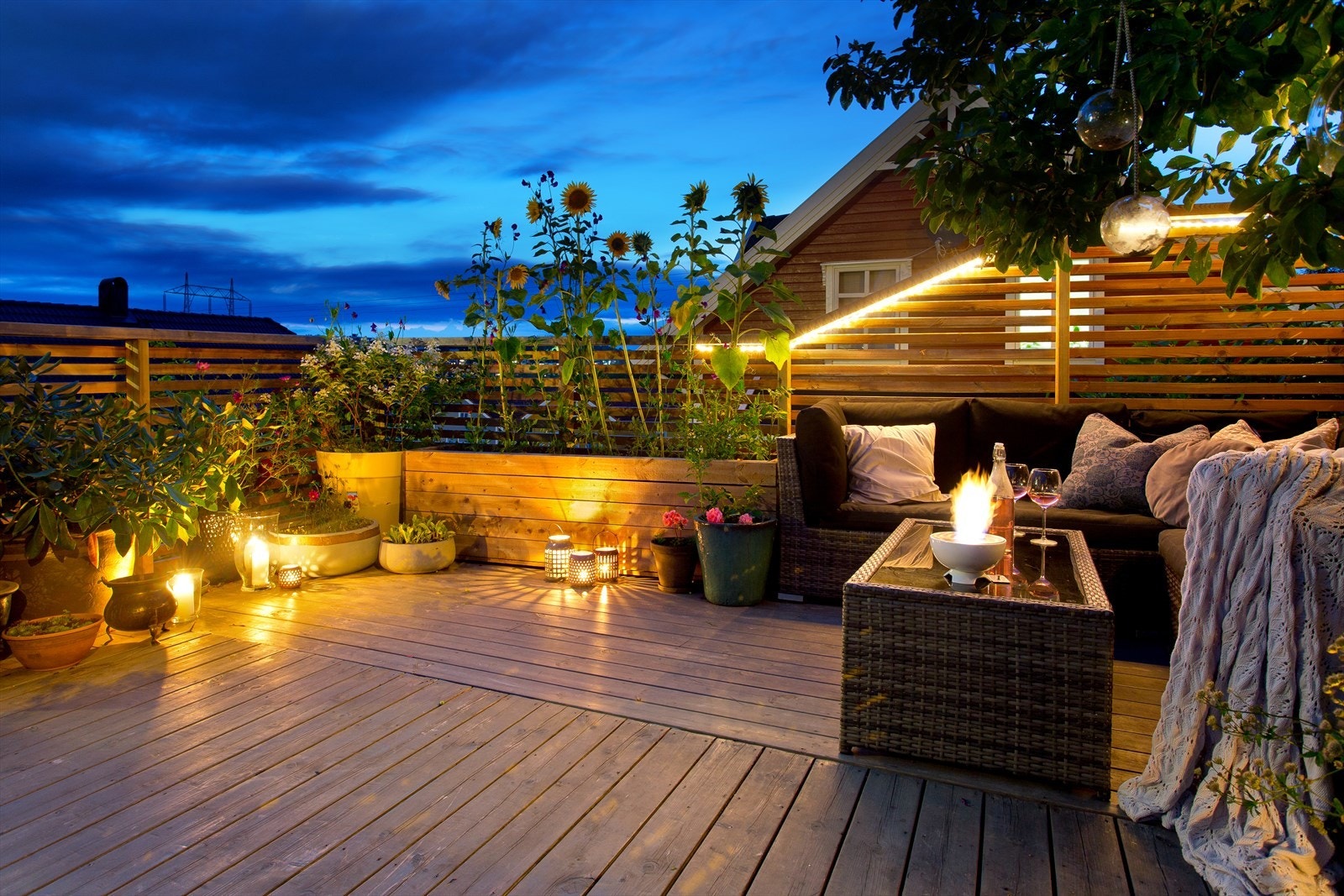 Kveldsstemning. Bildet er hentet fra tidligere salgsoppgave. Galleribilde