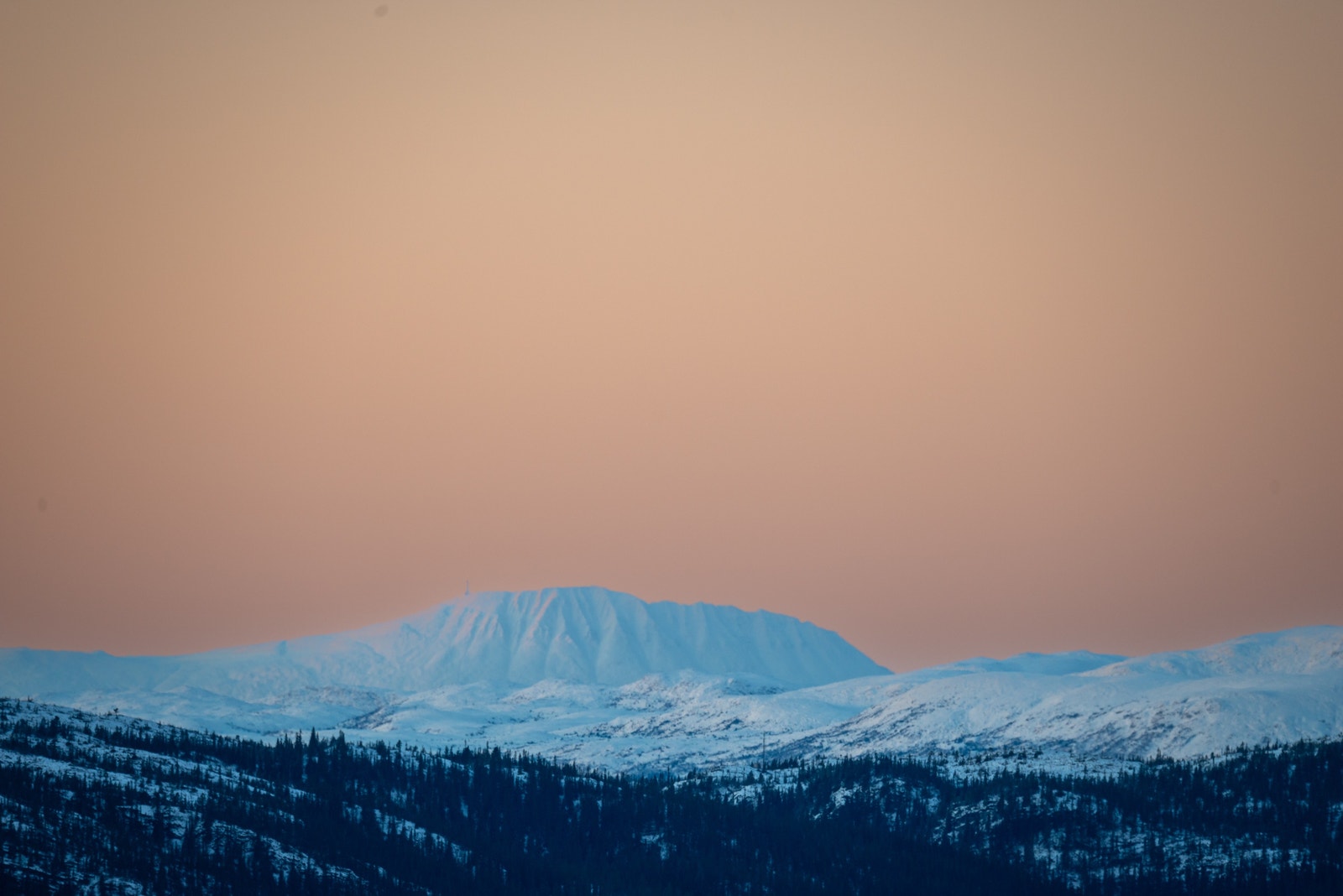 Utsikt mot Gaustatoppen Galleribilde