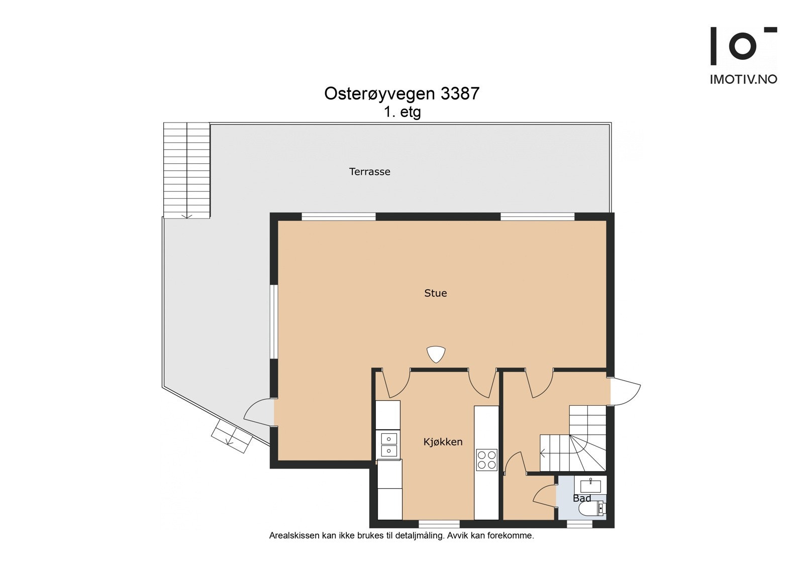 Planløsning hovedetasjen Galleribilde