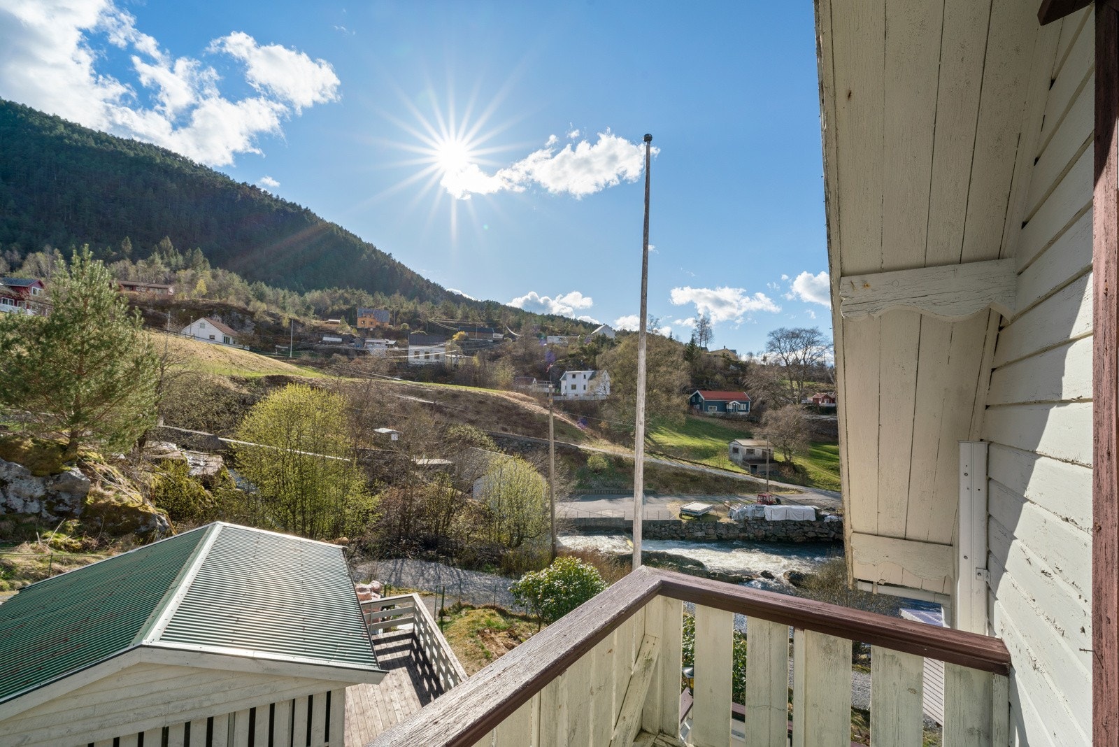 Balkong i andre etasje på 2,3 kvm Galleribilde