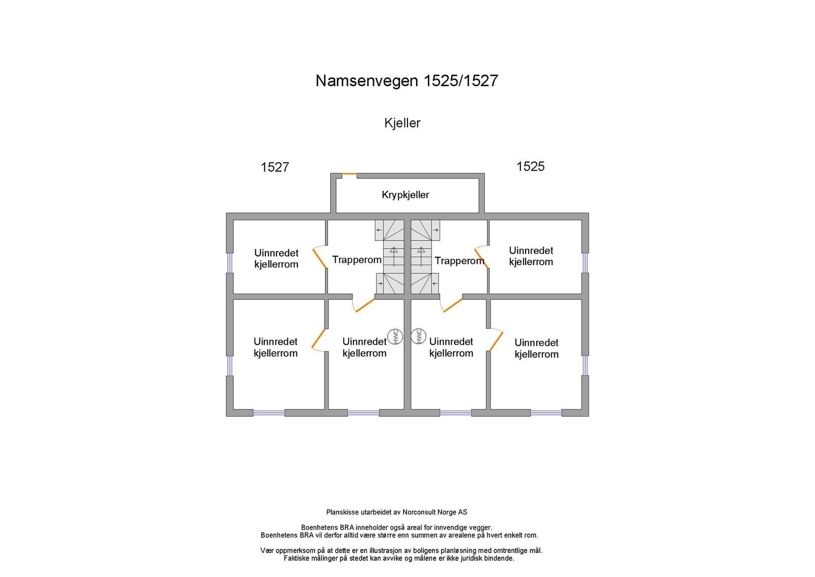 Boligens planskisse - 2. etasje Galleribilde