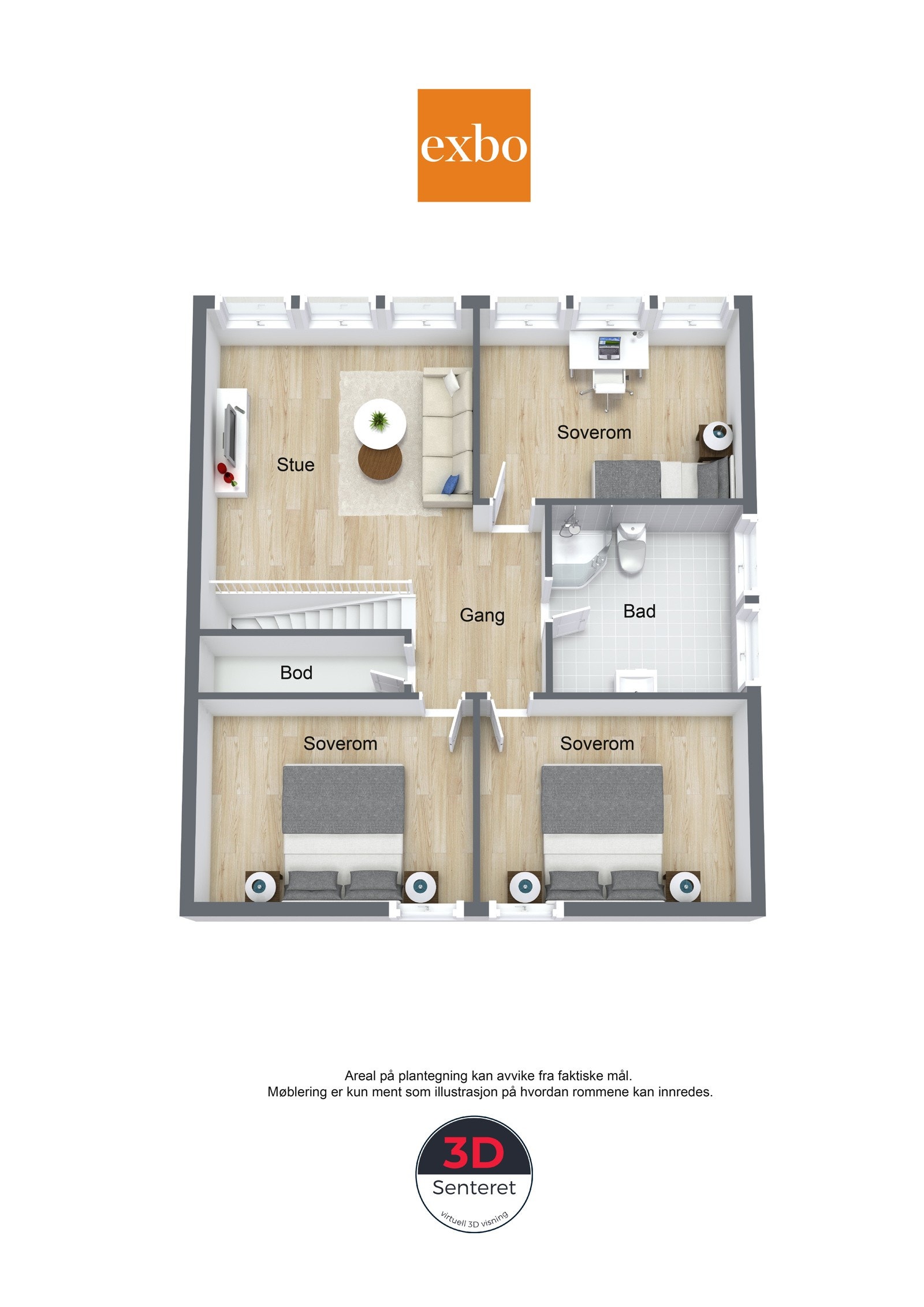 Plantegning hovdenutvegen 118_3 Galleribilde
