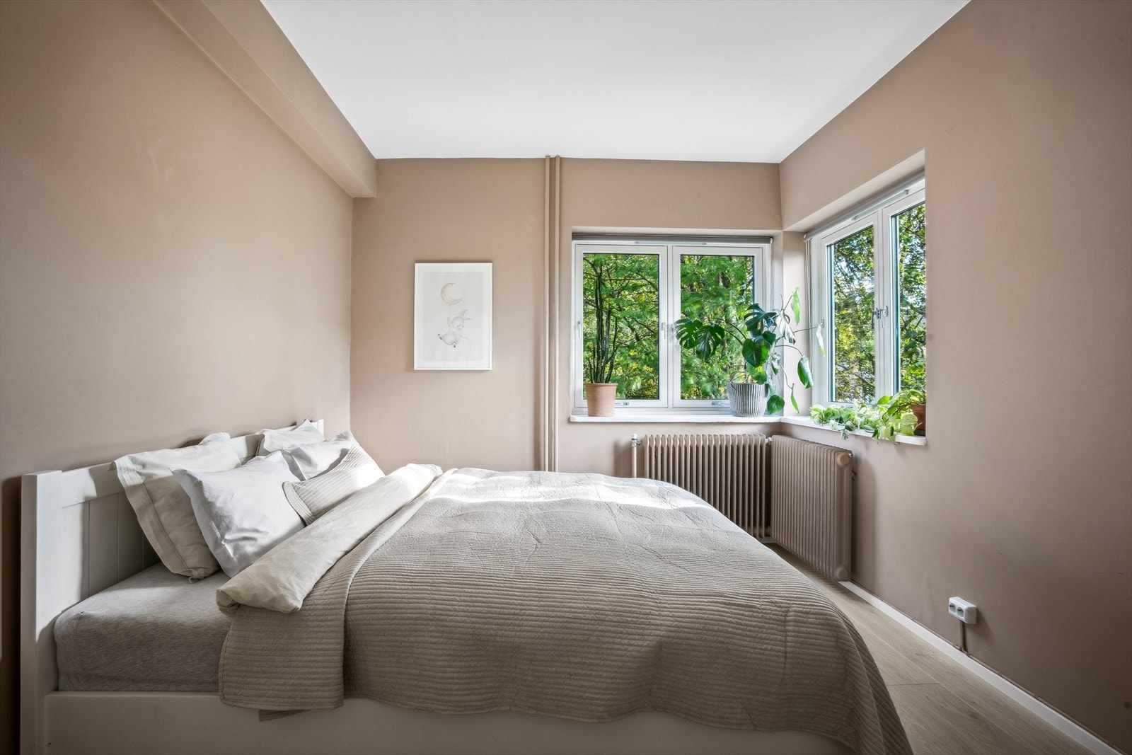 Soverommet er innbydende og delikat. Galleribilde