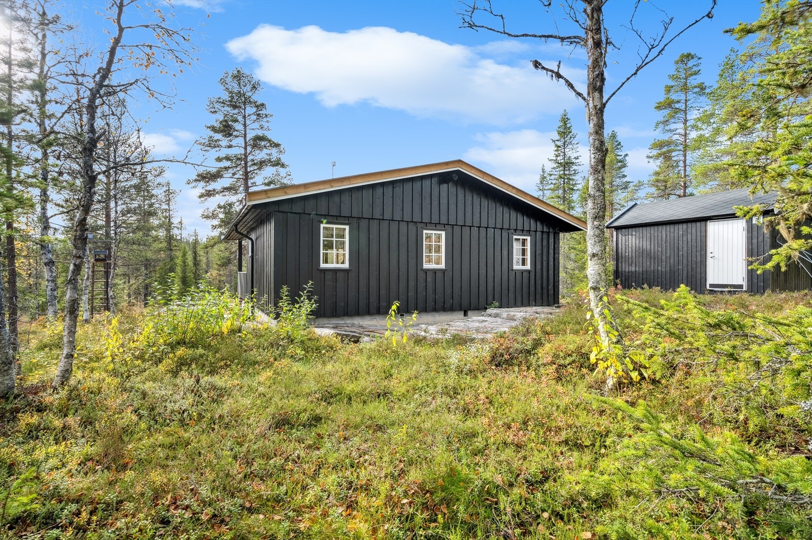 Boden er ny, og har bra med bodplass og teknisk rom for solcelleanlegget Galleribilde