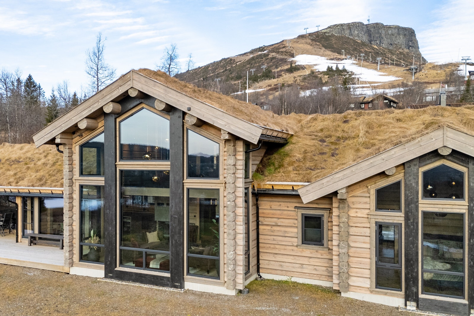 Bilde fra tidligere bygd Chamonix. Galleribilde