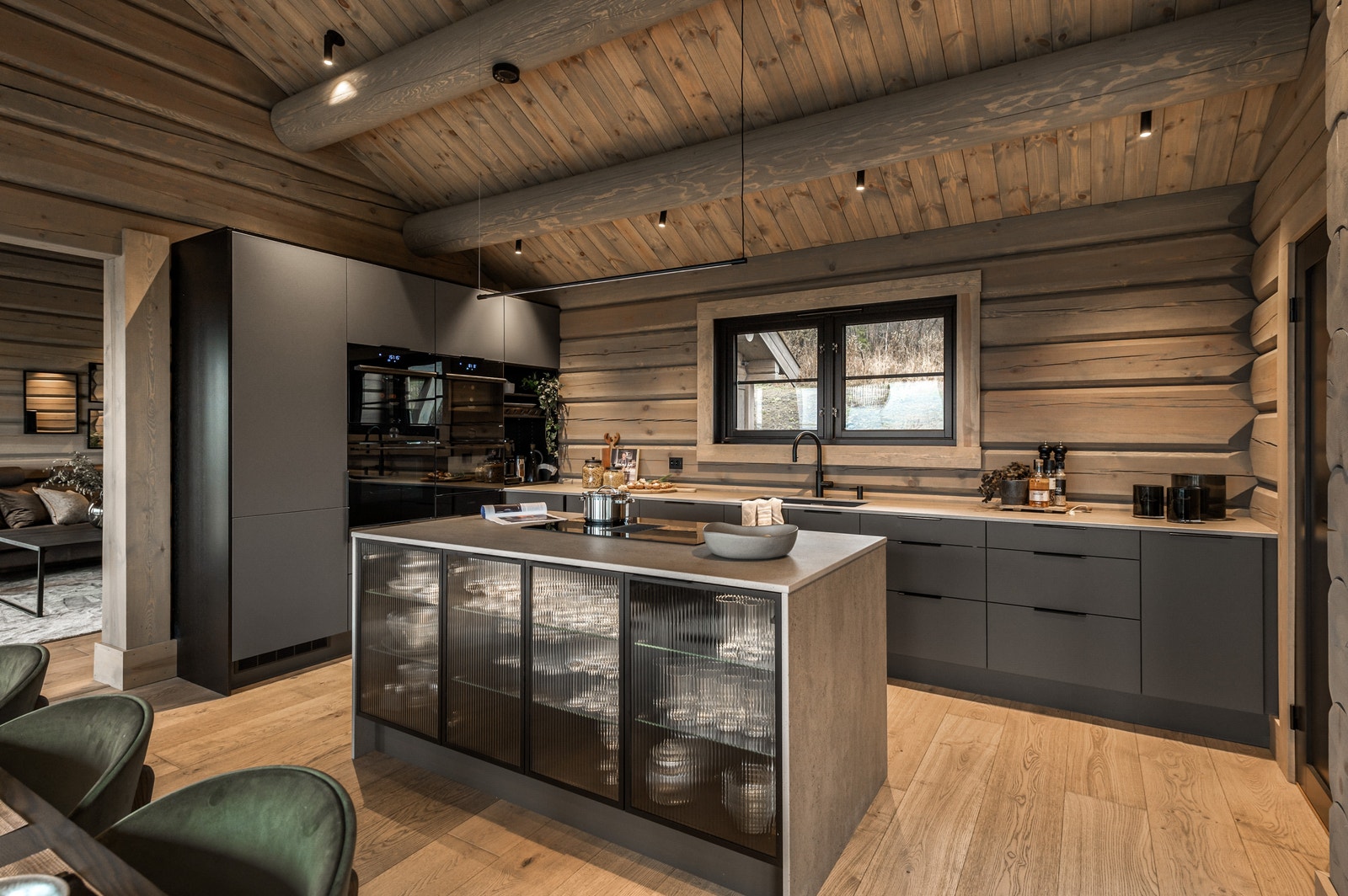 Bilde fra tidligere bygd Chamonix. Galleribilde