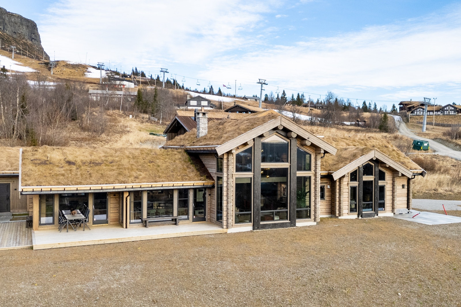 Bilde fra tidligere bygd Chamonix. Galleribilde