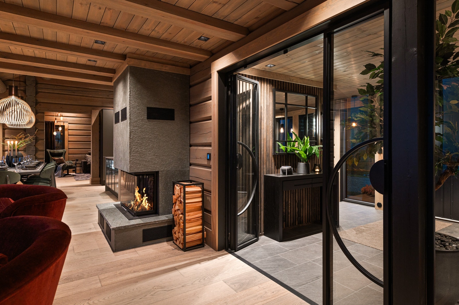 Bilde fra tidligere bygd Chamonix. Galleribilde