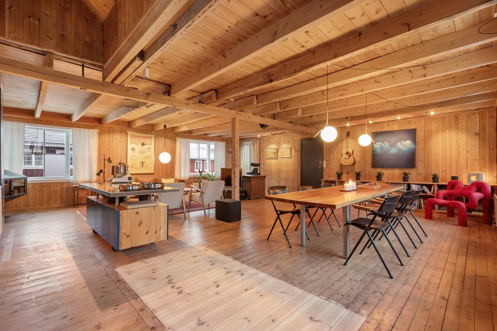 Stue/kjøkken. Galleribilde