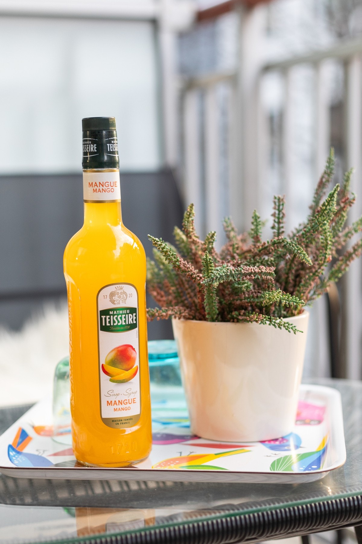 Detaljbilde fra balkong. Galleribilde