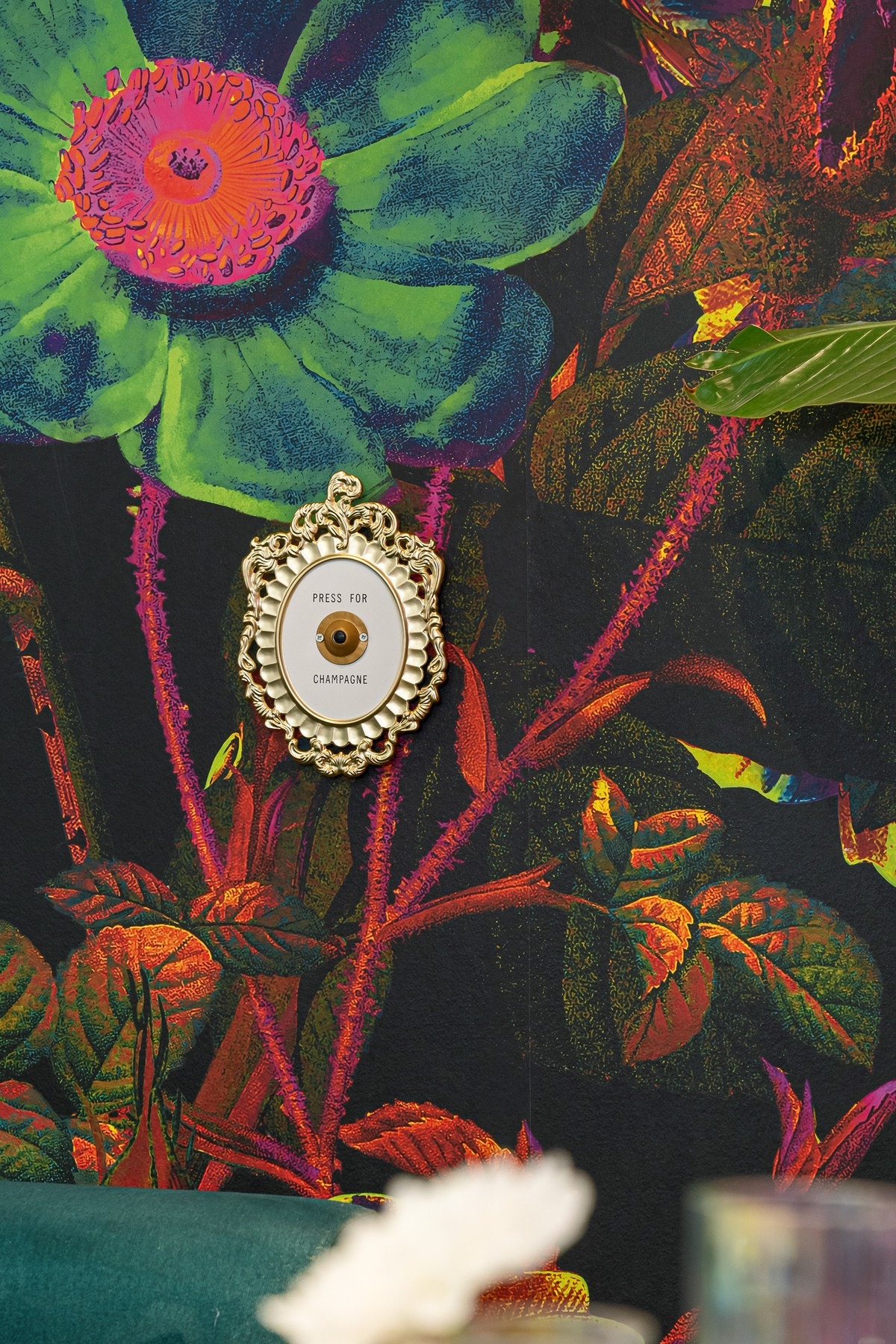 Detaljbilde fra stuen. Galleribilde