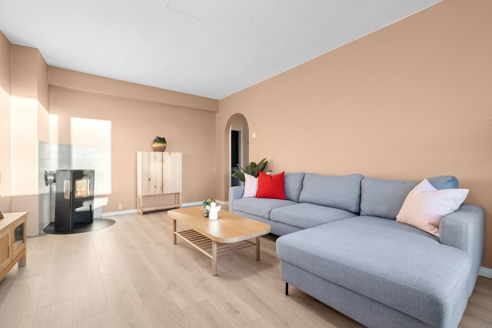 Det er også muligheter å møblere med sittegruppe hvis man ønsker dette. Galleribilde