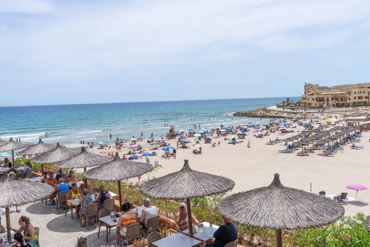 La Zenia stranden ikke langt unna Galleribilde