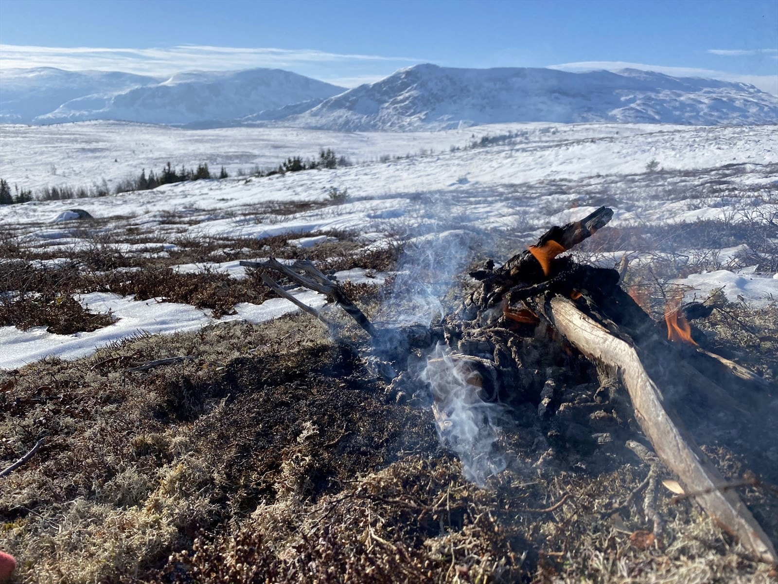 Eiendommen er et flott utgangspunkt for deg som liker å bruke naturen, og her kan de by på fantastiske naturopplevelser sommer som vinter (selgers eget foto) Galleribilde