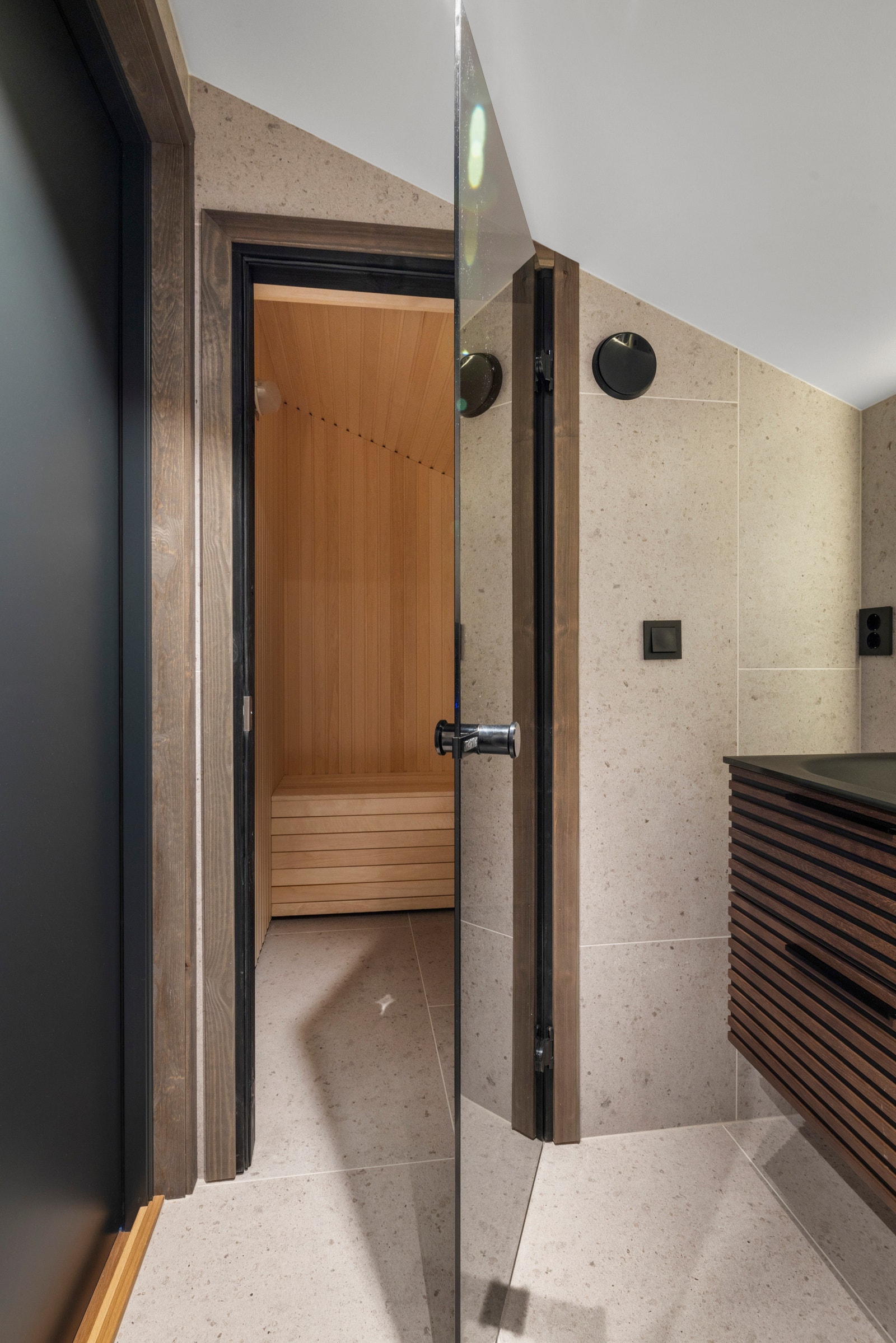 Badstue på bad i 2.etasje Galleribilde