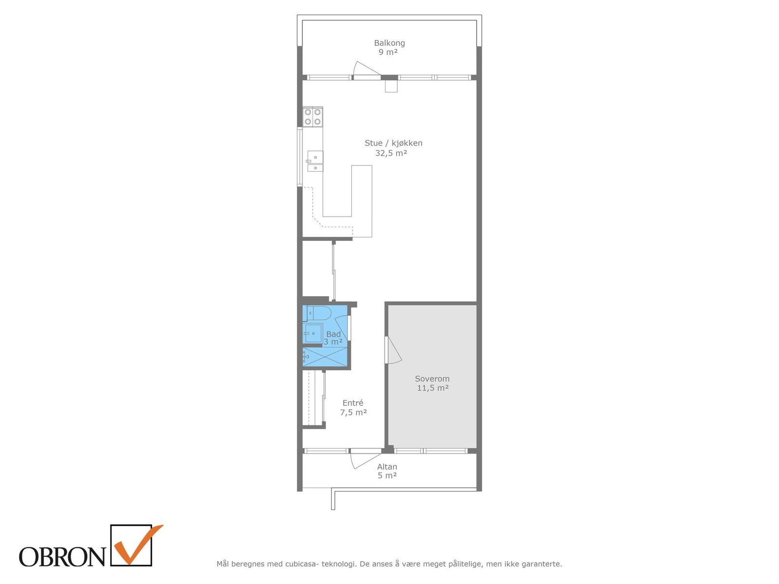 Planskisse. Galleribilde