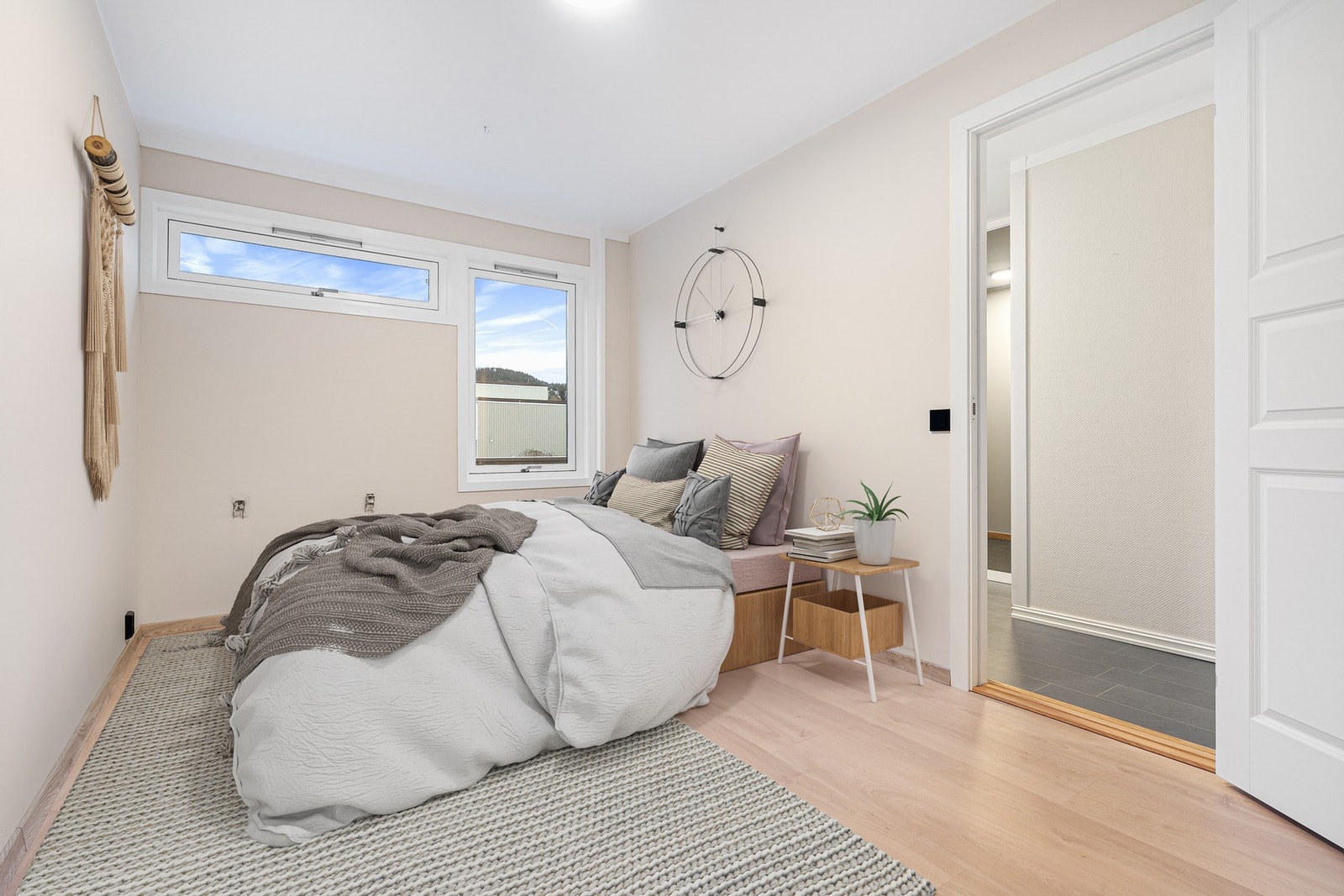 Illustrasjonsbilde soverom. Galleribilde