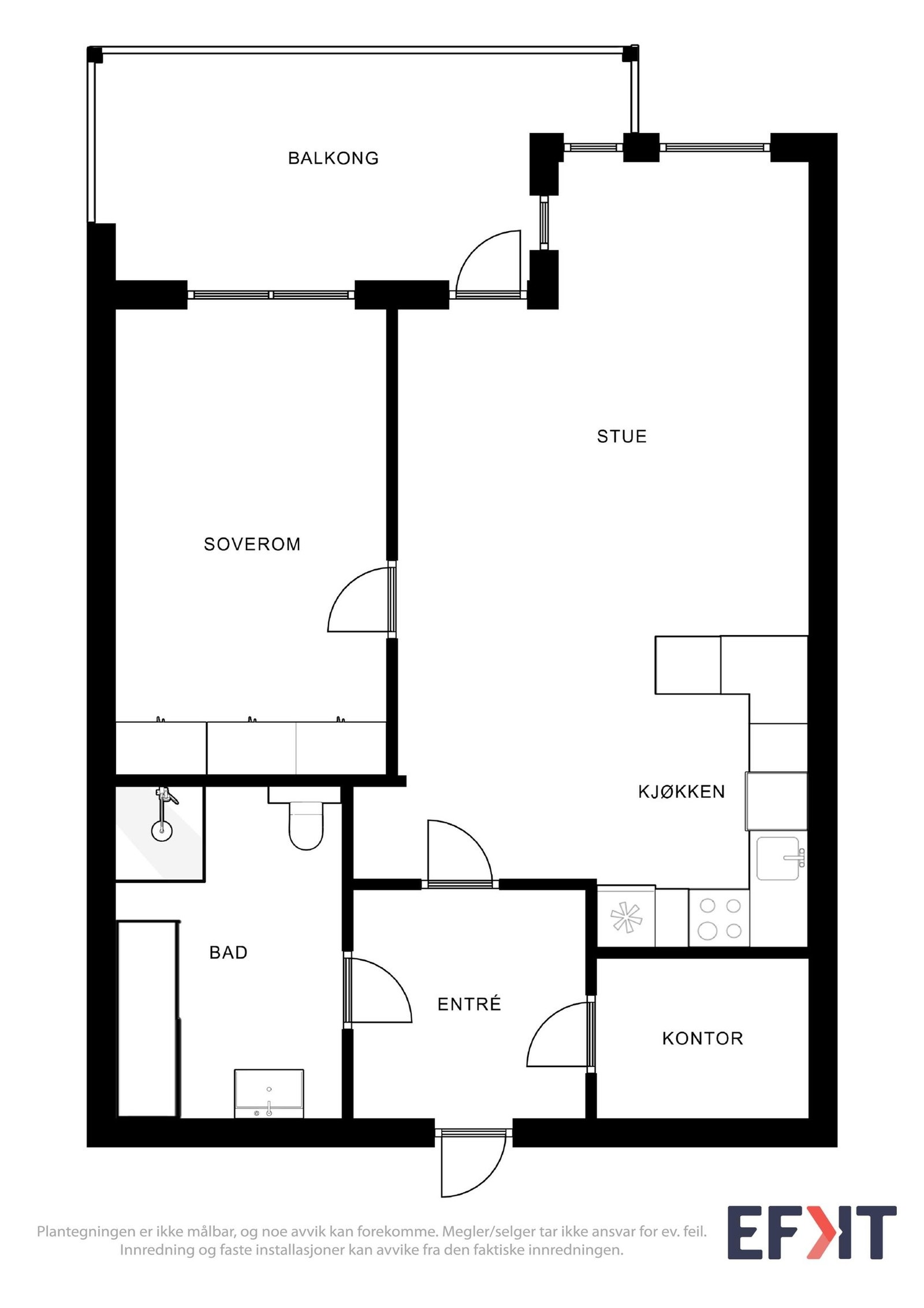 Rominndeling Galleribilde