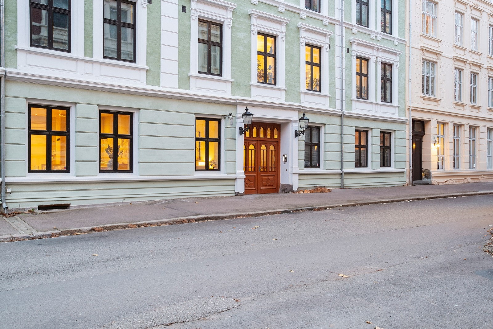 Inngang fra Meltzers gate Galleribilde