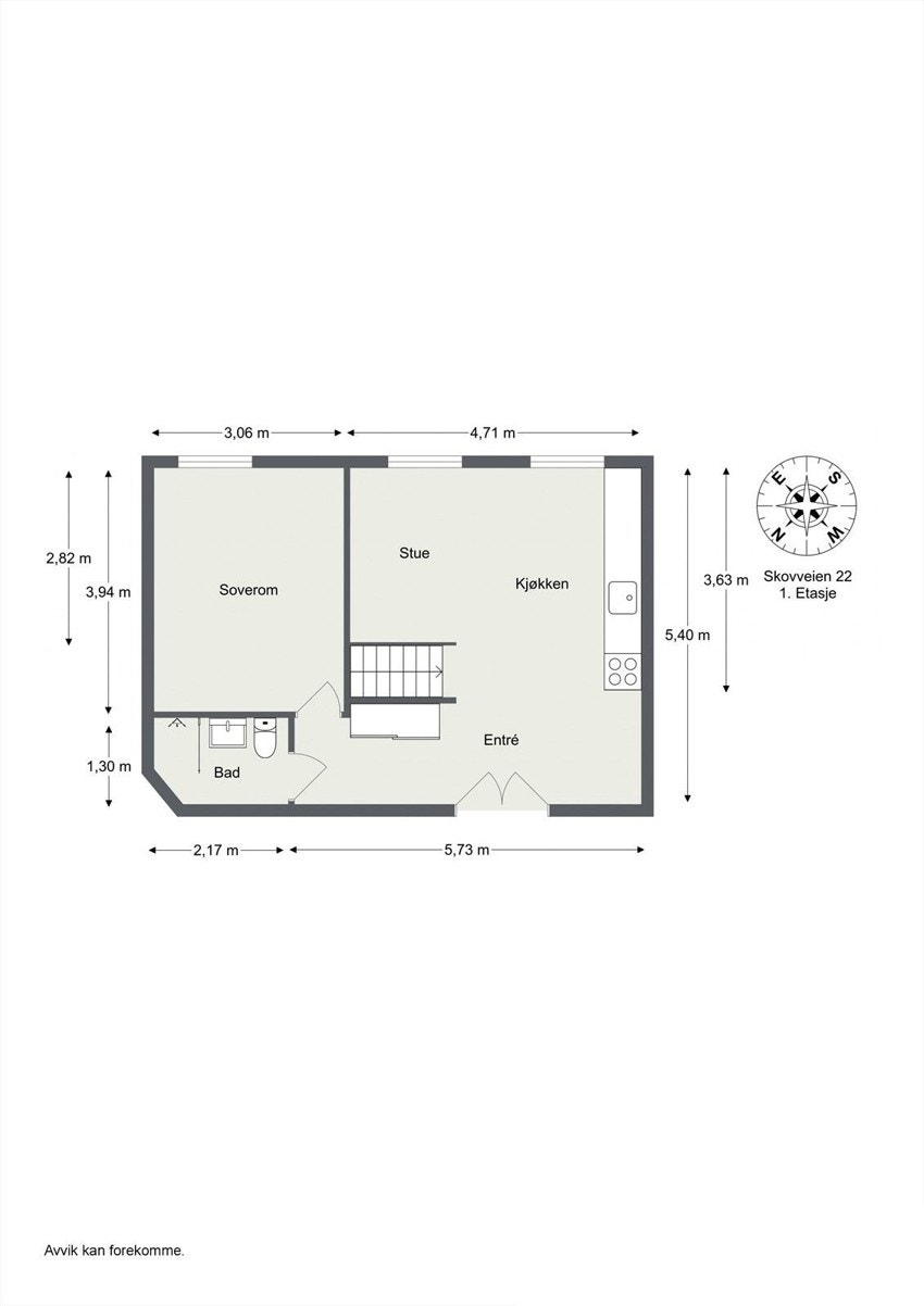 Plan 1 etg Galleribilde