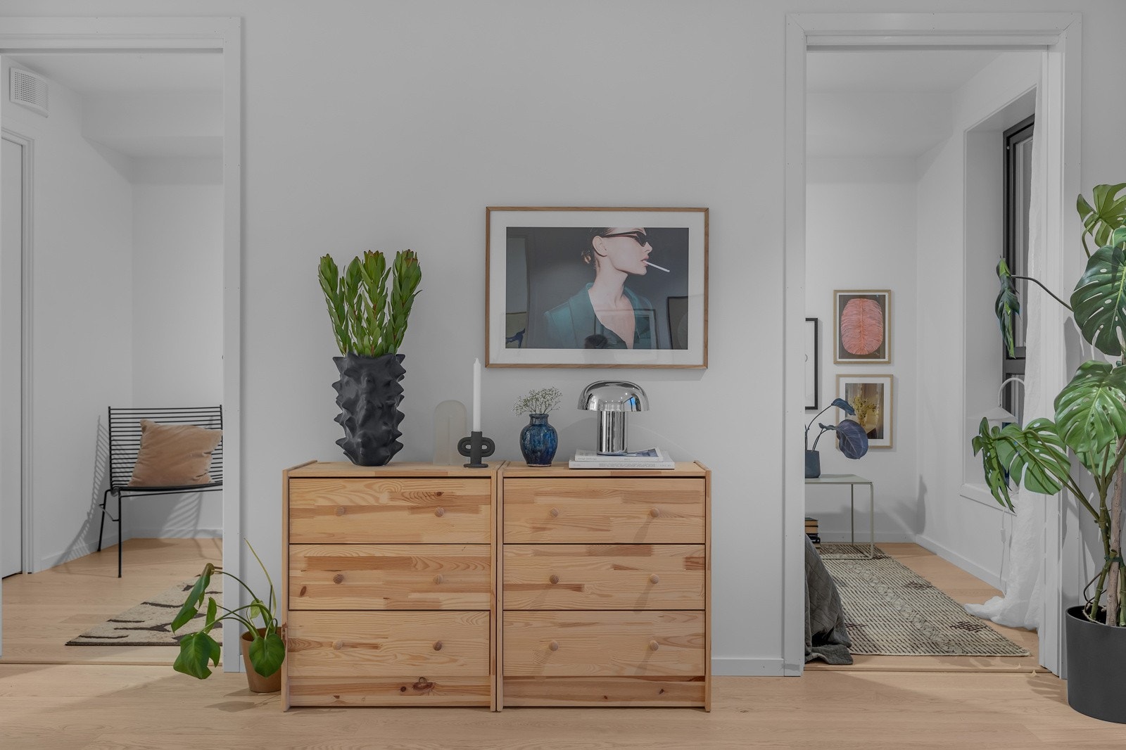 Leiligheten har 2 soverom Galleribilde