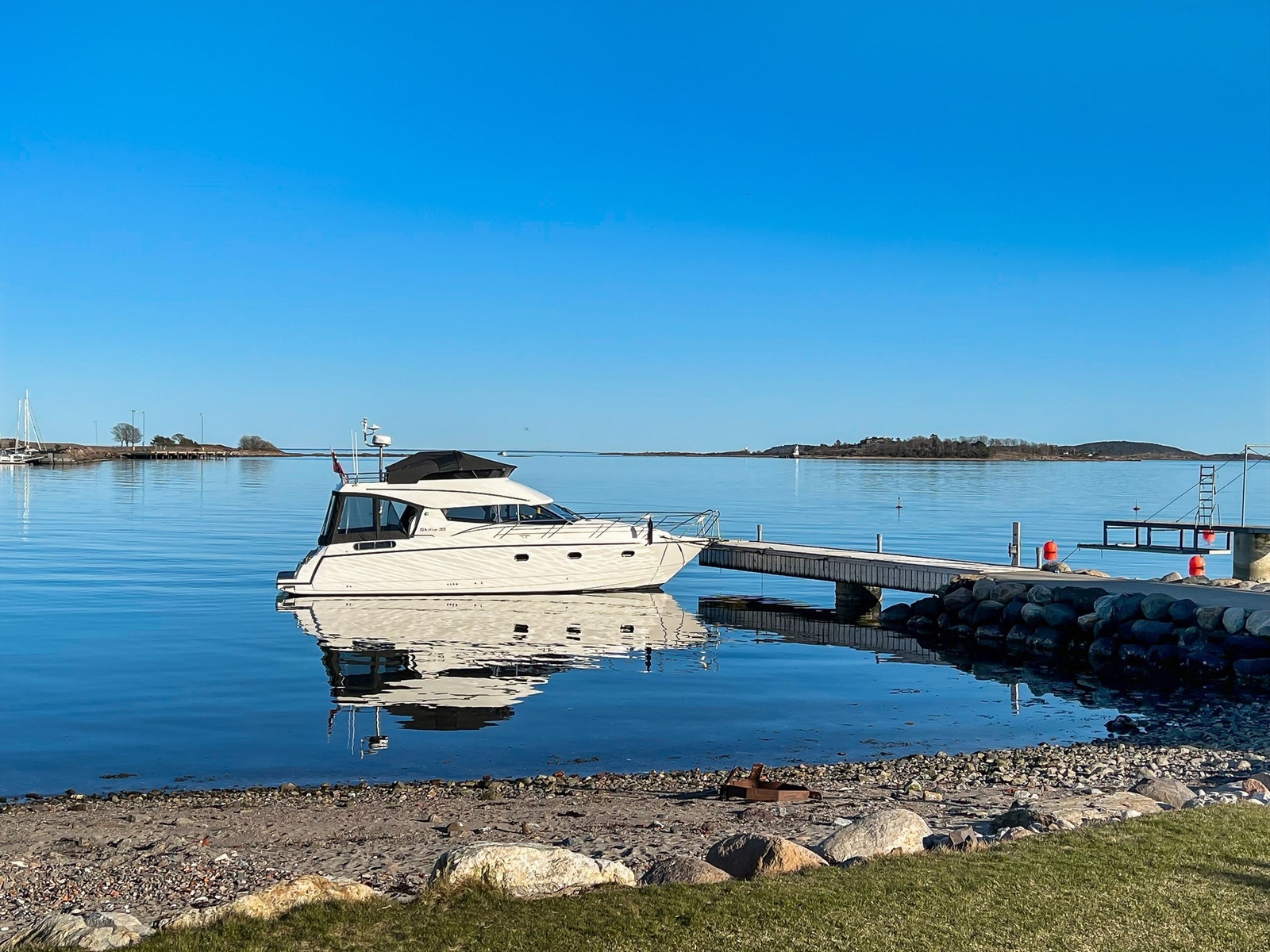 Strand/brygge Galleribilde