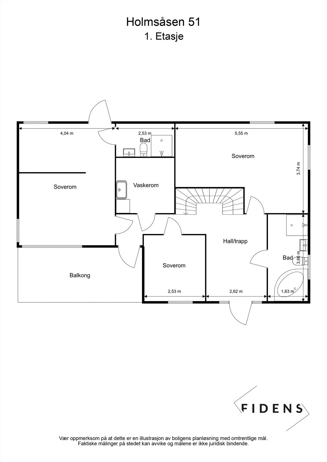 Plantegning 1. etasje. Galleribilde