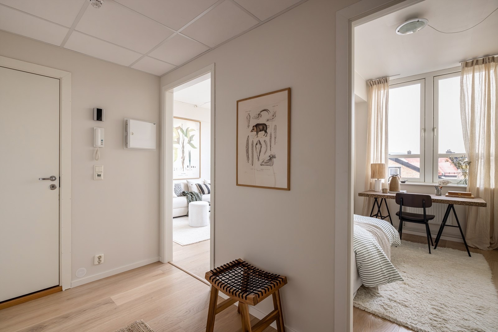 Callinganlegg, sikringsskap og rørfordelerskap er plassert her. Galleribilde