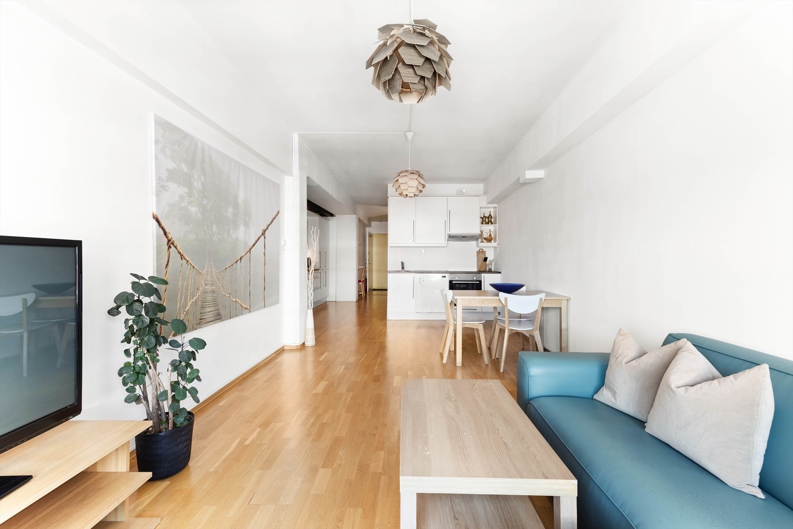 Leiligheten disponerer en bod i kjeller på ca. 2,5 kvm Galleribilde