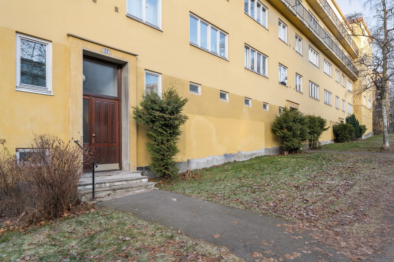 Inngangspartiet. Galleribilde