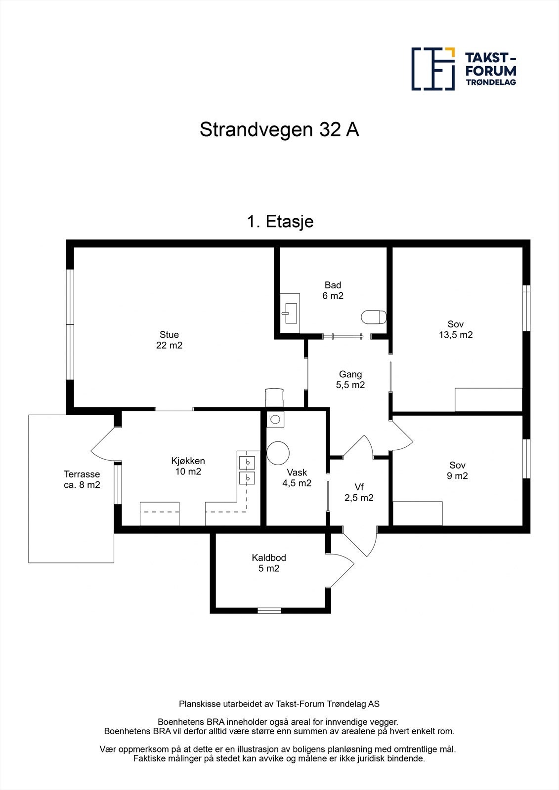 Planskisse 1.etasje Galleribilde