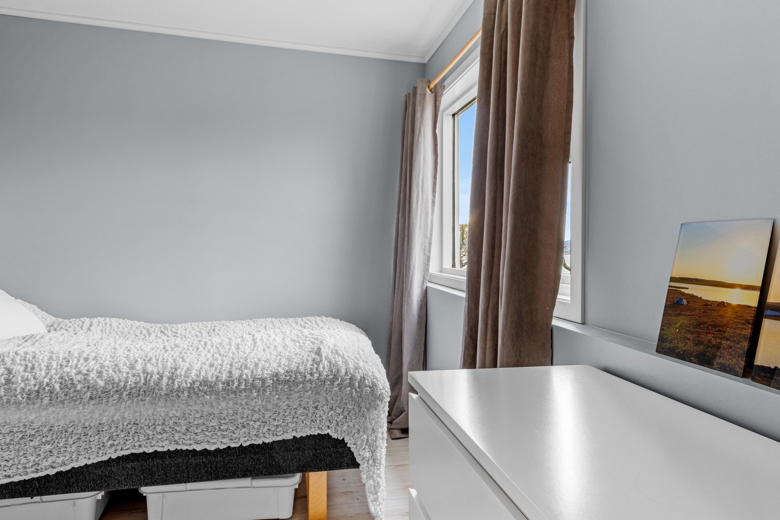 Soverom i leilighet. Galleribilde