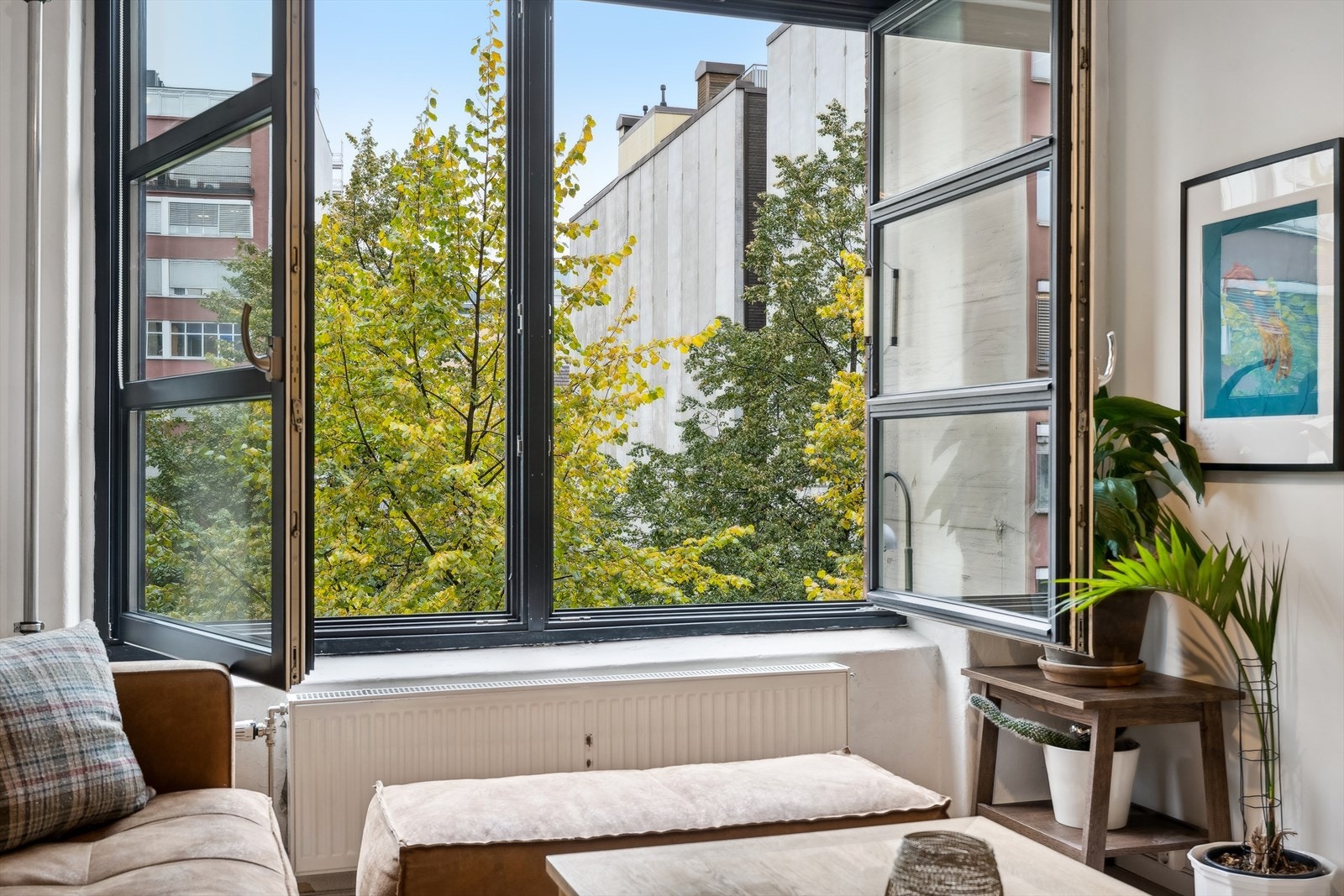 Frodig utsikt og lite innsyn. Galleribilde