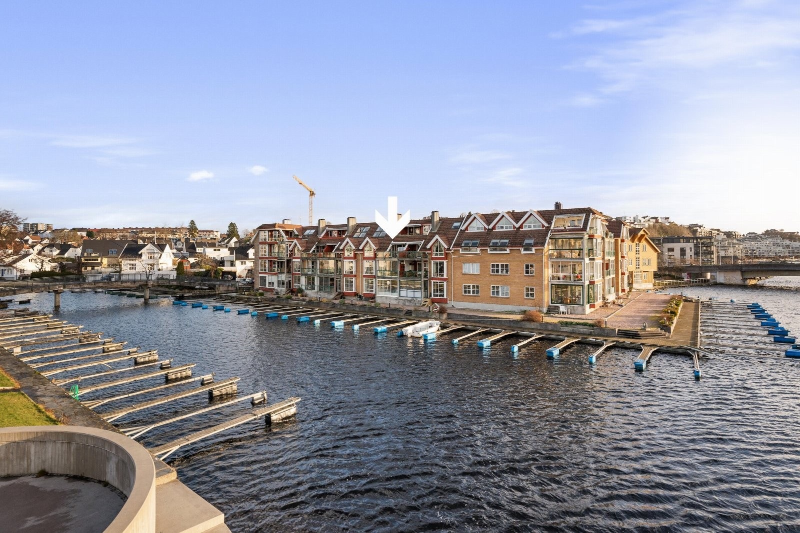 Blokkas fasade Galleribilde