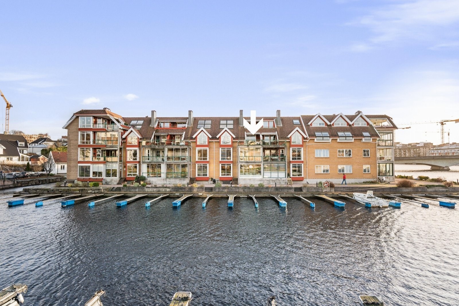 Blokkas fasade Galleribilde