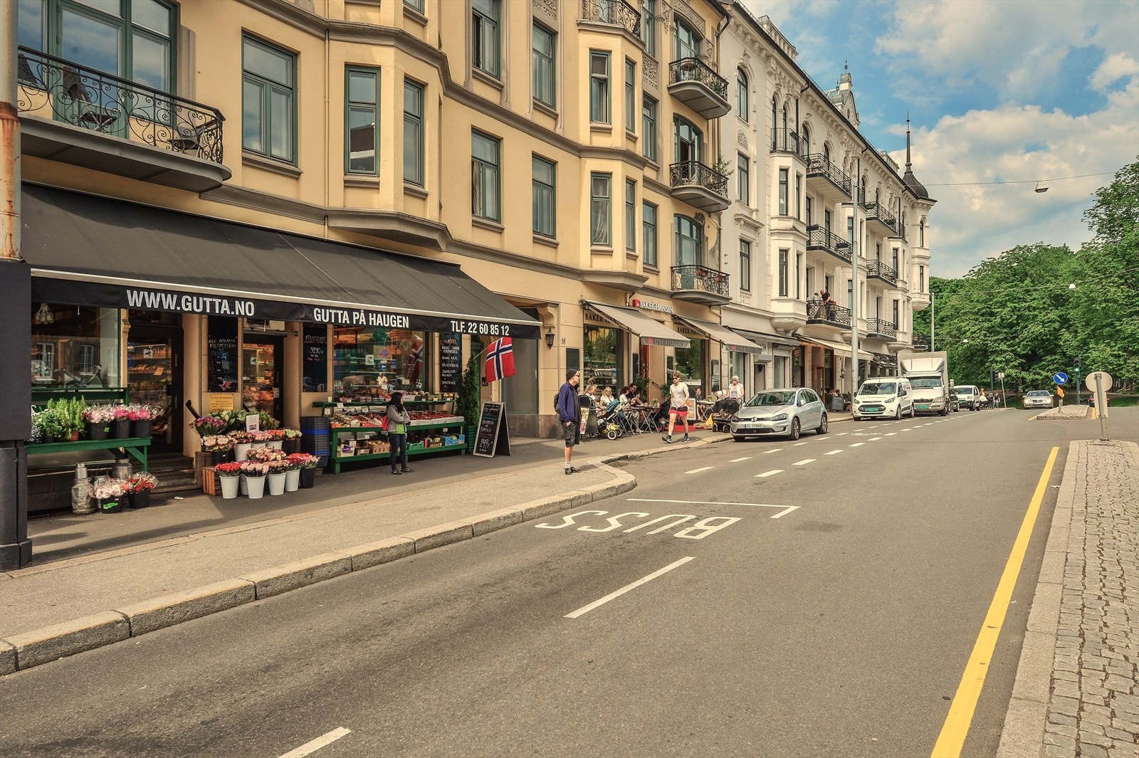 På St.Hanshaugen finner du flere spennende nisjeforretninger, som for eksemple Gutta på Haugen med førsteklasses råvarer. Galleribilde