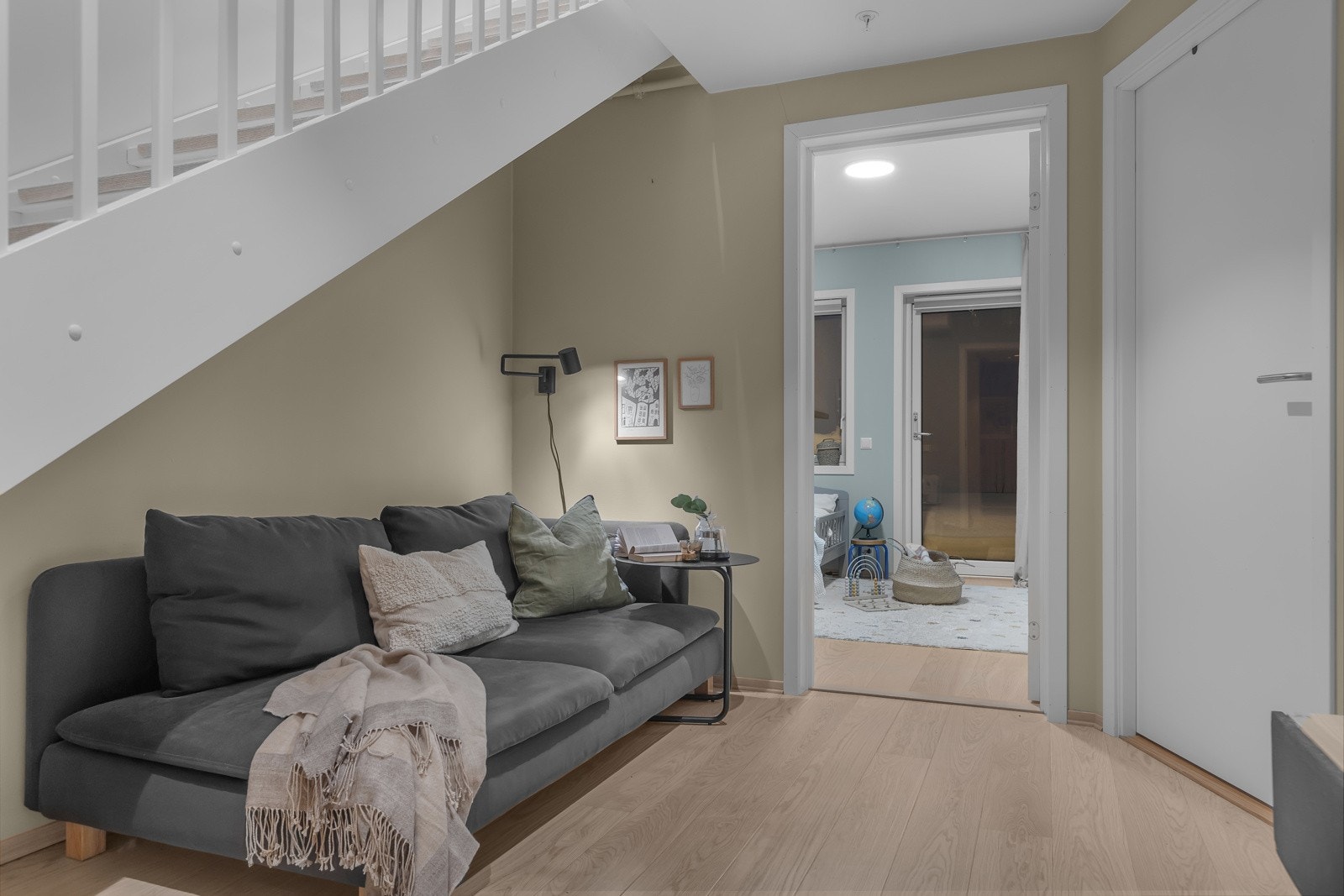 De 2 soverommene i denne etasjen er plassert side mot side. Galleribilde